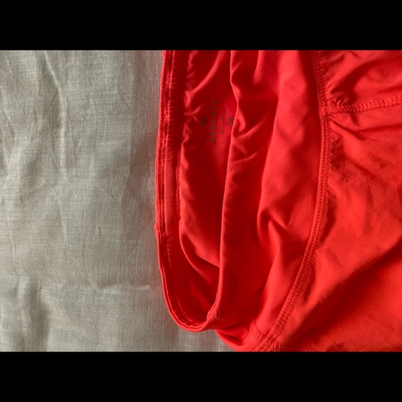 Athleta Highlighter Pink Running Shorts! - Picture 3 of 4